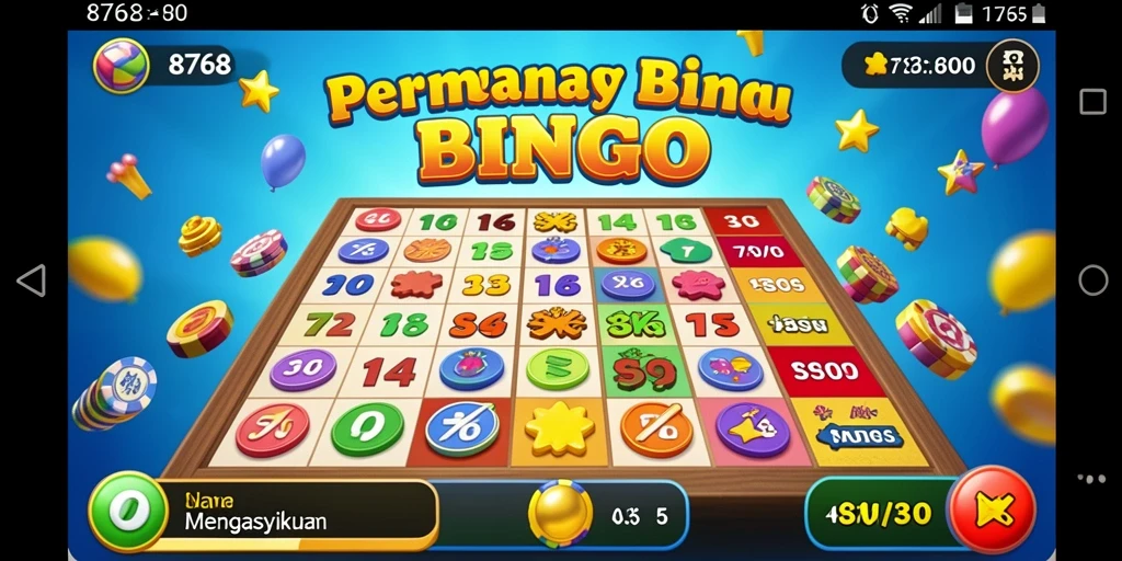 Gameplay seru dan interaktif dari permainan Bingo 8768.