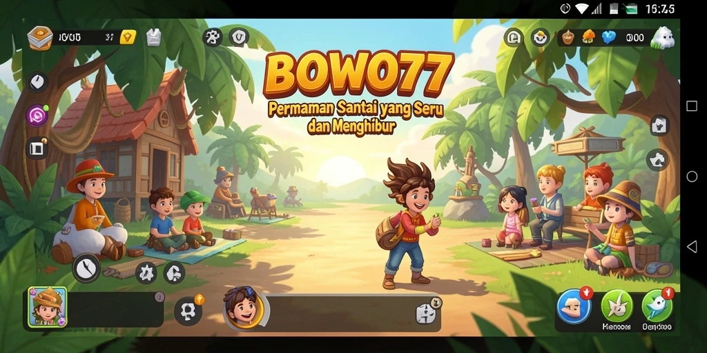 Screenshot gameplay BOWO77 menampilkan keseruan dan tantangan.