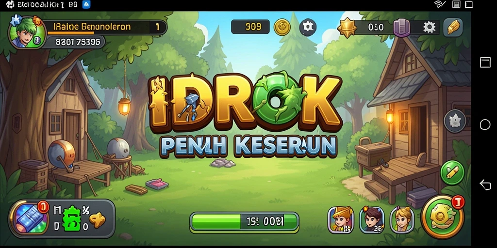 Tampilan gameplay menarik dari <strong>IDROK</strong> dengan mekanisme Idle yang memikat.