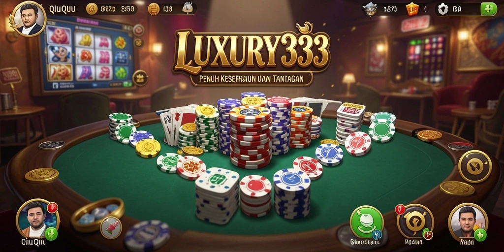 Tampilan gameplay QiuQiu yang seru dan menantang di LUXURY333.