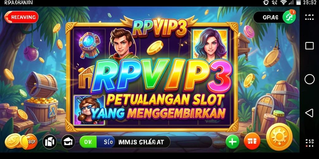 Tampilan menawan dari gameplay RPVIP3 yang mendebarkan.