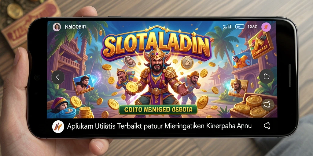 Tampilan antarmuka SLOTALADIN yang menarik dan mudah digunakan.