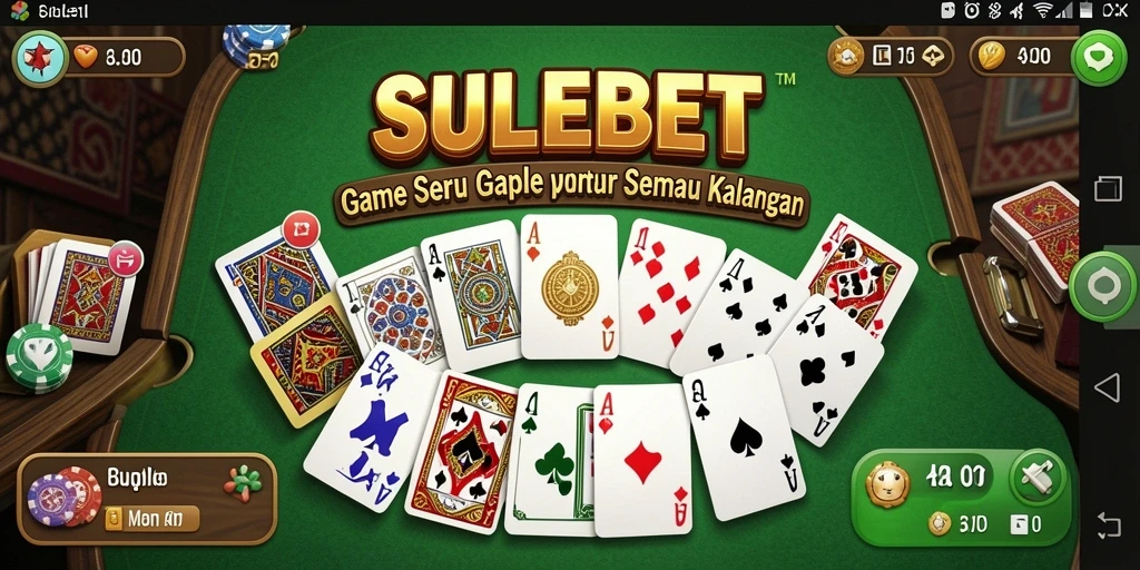 Tampilan gameplay seru SULEBET dengan teman-teman.